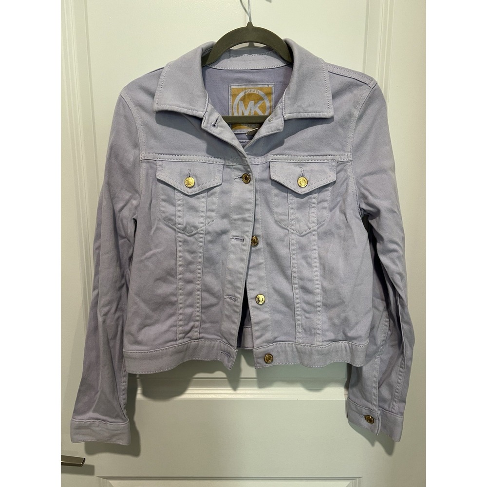 Michael Kors Jean‎ Jacket - Lilac - Size Medium - Summer/Spring